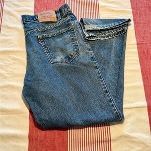 Levi's Classic Blue Straight Jeans for Men